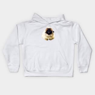 Pekingese Adorable Puppy Dog Kids Hoodie